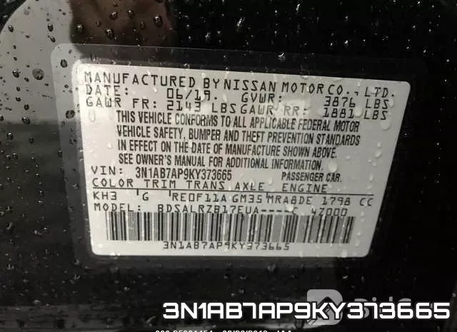 3N1AB7AP9KY373665 фото 10