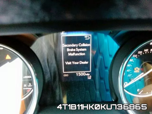 4T1B11HK0KU736865 фото 9