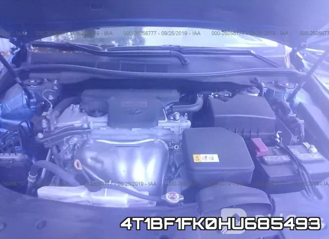 4T1BF1FK0HU685493 фото 2