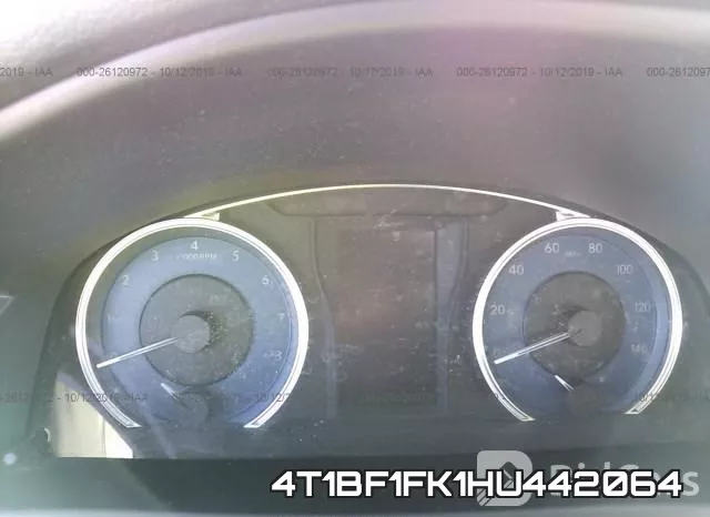 4T1BF1FK1HU442064 фото 8