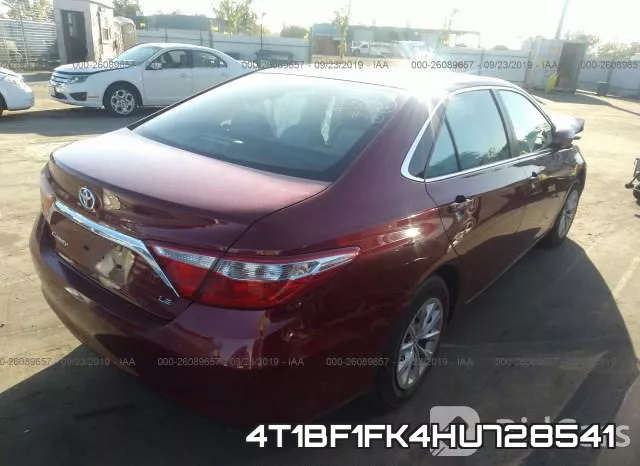 4T1BF1FK4HU728541 фото 5