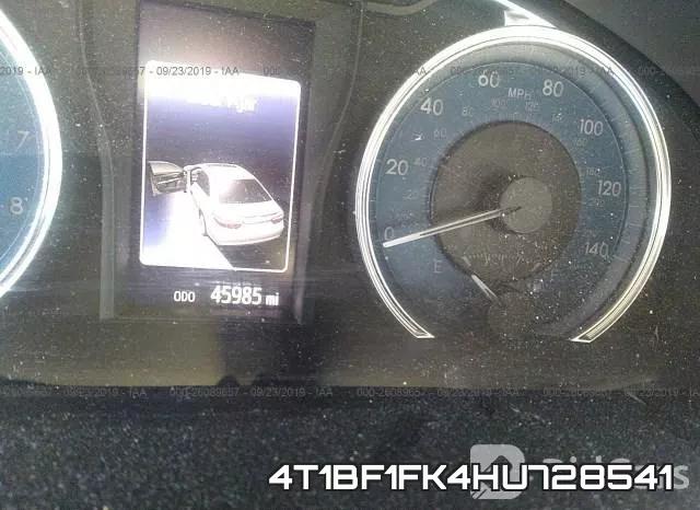 4T1BF1FK4HU728541 фото 8
