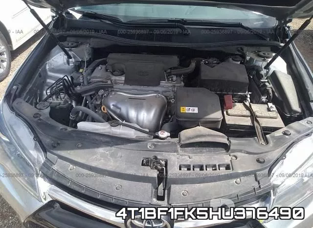 4T1BF1FK5HU376490 фото 2