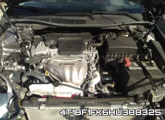 4T1BF1FK6HU388325 фото 2