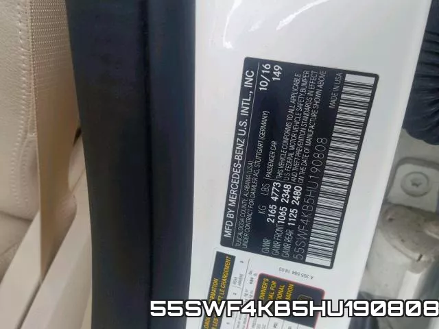 55SWF4KB5HU190808 фото 2
