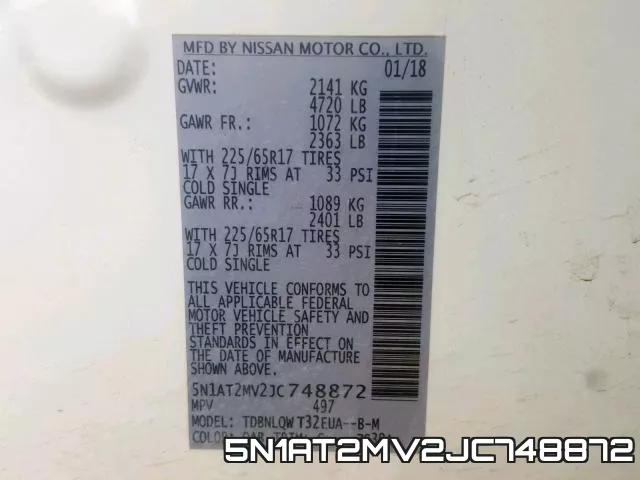 5N1AT2MV2JC748872 фото 2