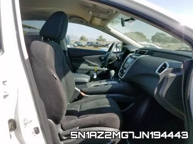 5N1AZ2MG7JN194443 фото 6