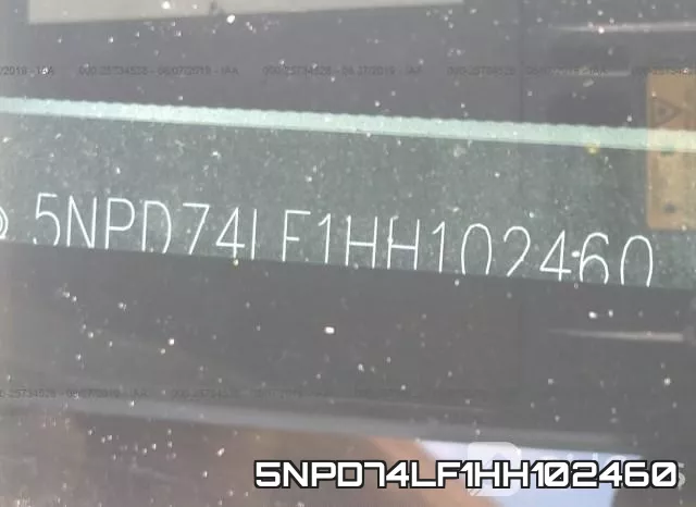 5NPD74LF1HH102460 фото 10