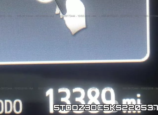 5TDDZ3DC5KS220537 фото 8