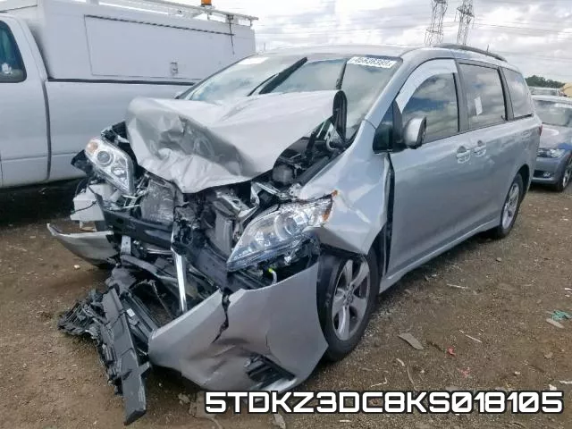 5TDKZ3DC8KS018105 фото 3