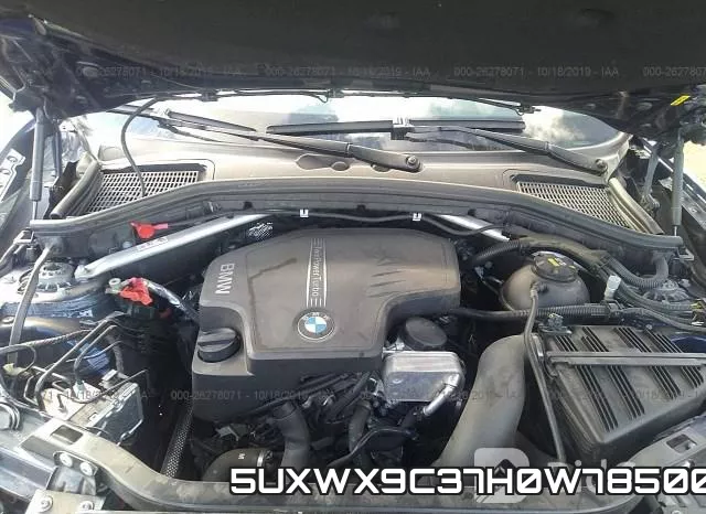 5UXWX9C37H0W78500 фото 2