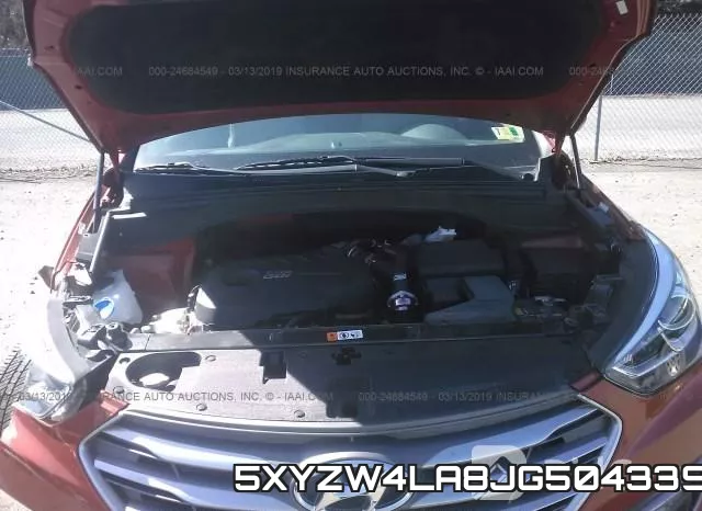5XYZW4LA8JG504339 фото 2