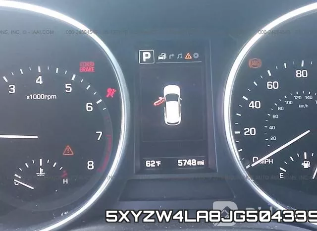 5XYZW4LA8JG504339 фото 8
