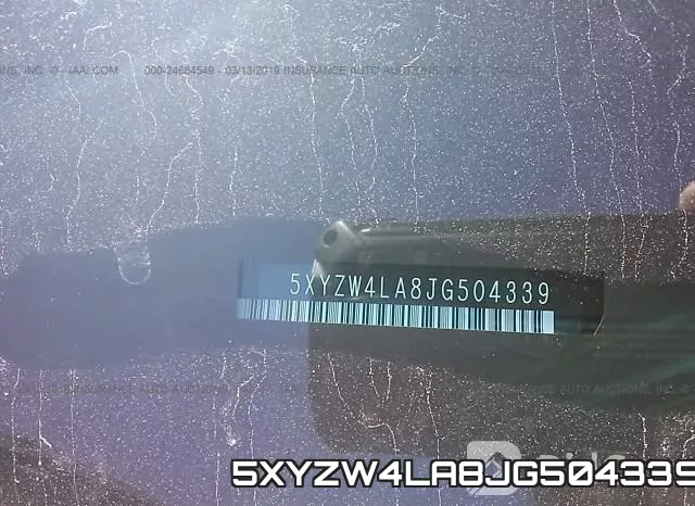 5XYZW4LA8JG504339 фото 10