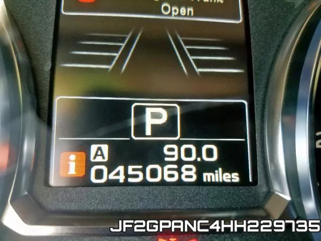 JF2GPANC4HH229735 фото 8