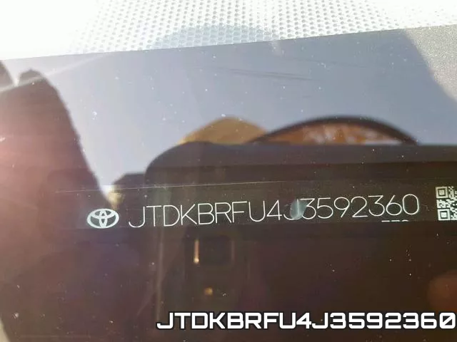 JTDKBRFU4J3592360 фото 2
