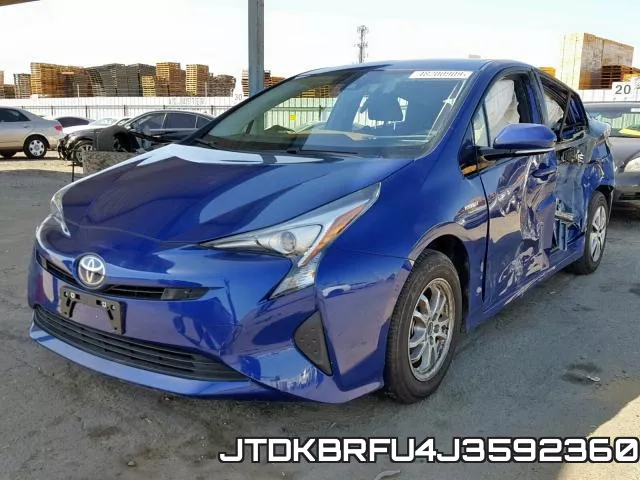 JTDKBRFU4J3592360 фото 3