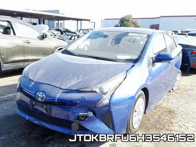 JTDKBRFU6H3546152 фото 3