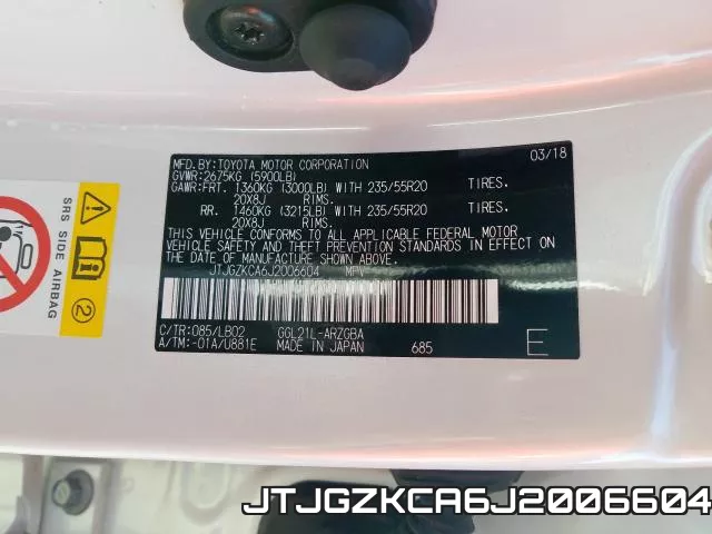 JTJGZKCA6J2006604 фото 2
