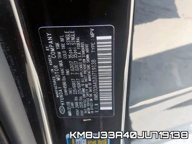 KM8J33A40JU719138 фото 2