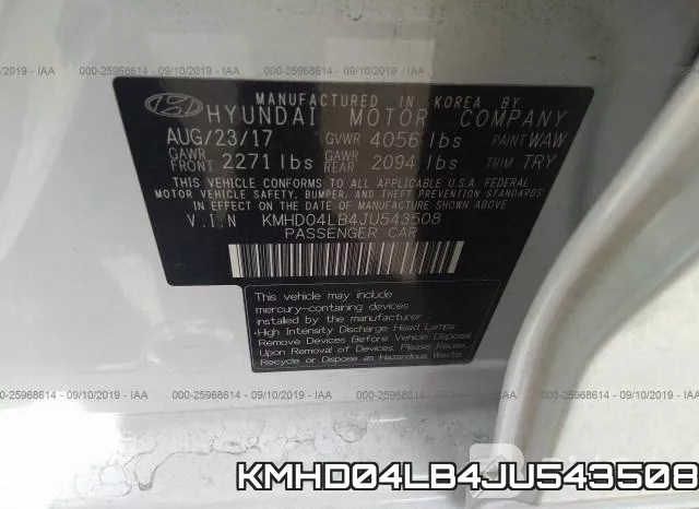 KMHD04LB4JU543508 фото 10