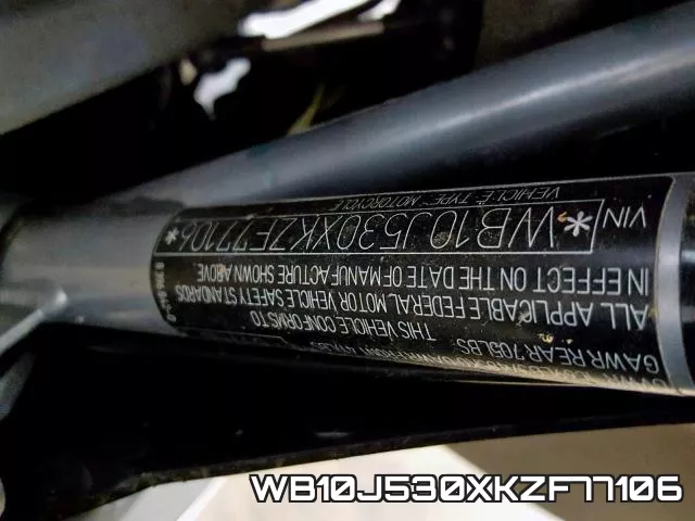 WB10J530XKZF77106 фото 2