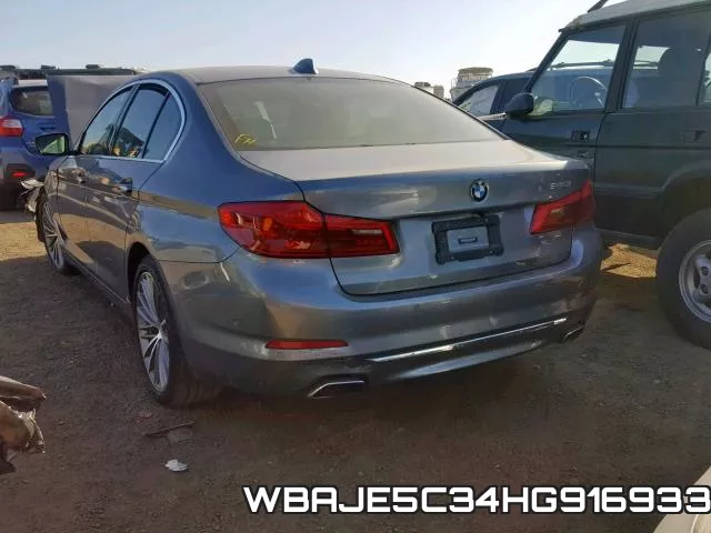 WBAJE5C34HG916933 фото 4