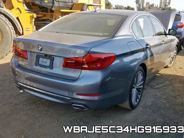 WBAJE5C34HG916933 фото 5