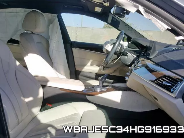 WBAJE5C34HG916933 фото 6
