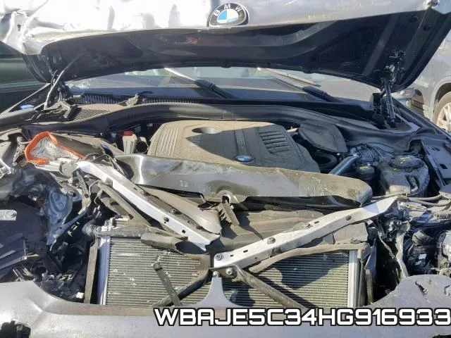 WBAJE5C34HG916933 фото 8