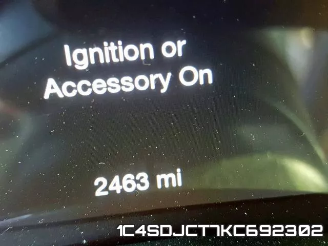 1C4SDJCT7KC692302 фото 9