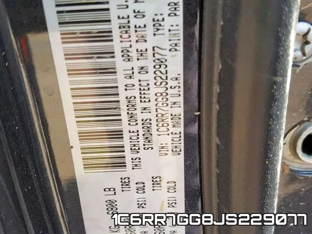 1C6RR7GG8JS229077 фото 2