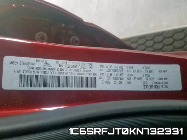 1C6SRFJT0KN732331 фото 2