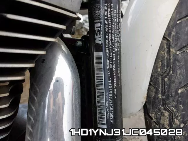 1HD1YNJ31JC045028 фото 2