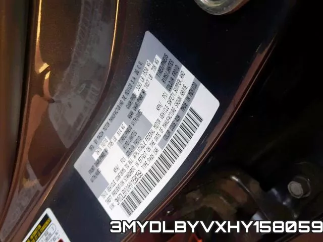 3MYDLBYVXHY158059 фото 2