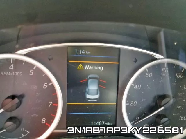3N1AB7AP3KY226581 фото 9