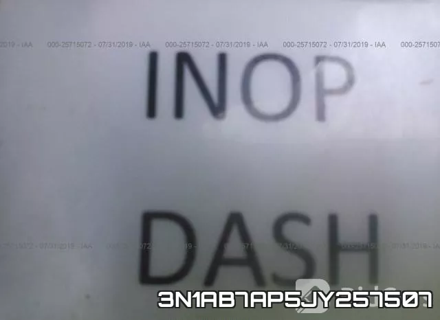 3N1AB7AP5JY257507 фото 5
