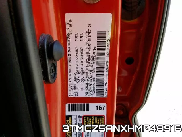 3TMCZ5ANXHM048916 фото 2
