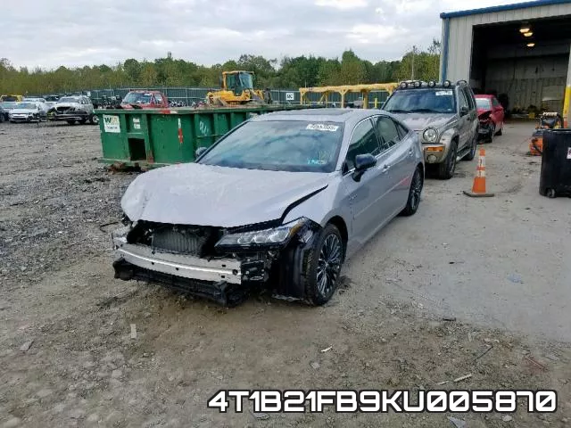 4T1B21FB9KU005870 фото 3
