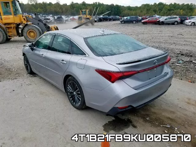 4T1B21FB9KU005870 фото 4