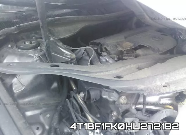 4T1BF1FK0HU272182 фото 2