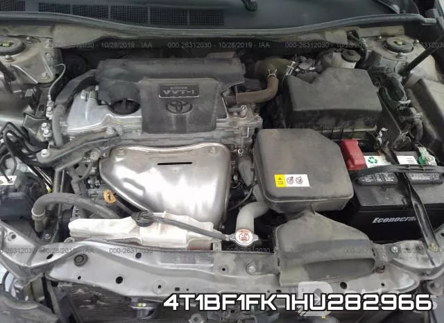 4T1BF1FK7HU282966 фото 2