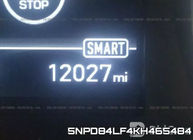 5NPD84LF4KH465484 фото 7