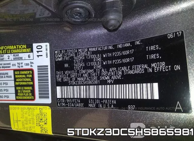 5TDKZ3DC5HS865981 фото 10