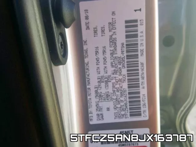 5TFCZ5AN8JX163787 фото 2