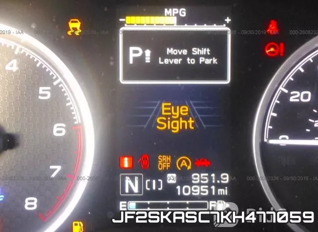 JF2SKASC7KH477059 фото 8