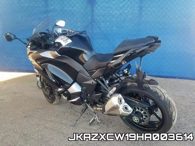 JKAZXCW19HA003614 фото 4