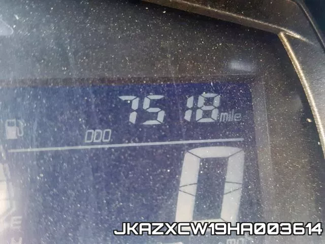 JKAZXCW19HA003614 фото 9