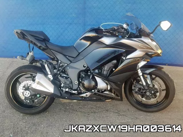 JKAZXCW19HA003614 фото 10