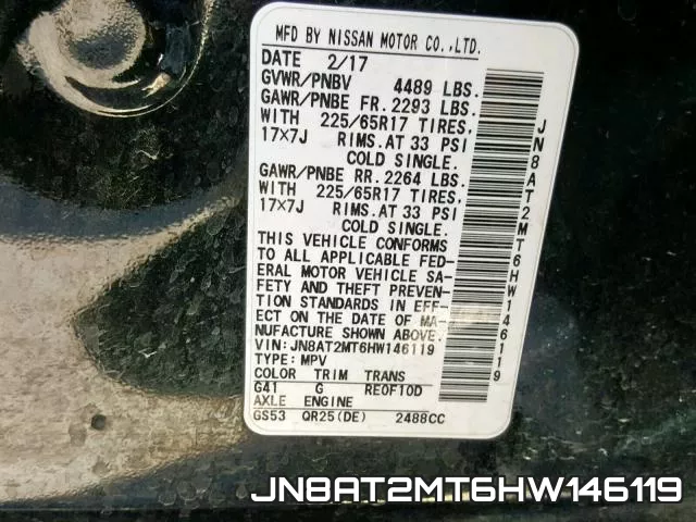 JN8AT2MT6HW146119 фото 2